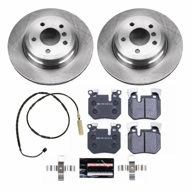 PowerStop Rear Track Day SPEC Brake Kit fits 2011-2013 BMW 135I / 2013 BMW 135IS - Main Product View