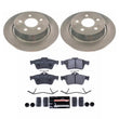 Load image into Gallery viewer, PowerStop Rear Track Day Spec Brake Kit fits Ford Transit / 2018-2023 Ford Transit Connect Titanium