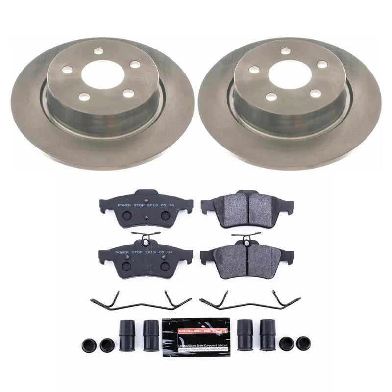 PowerStop Rear Track Day Spec Brake Kit fits Ford Transit / 2018-2023 Ford Transit Connect Titanium