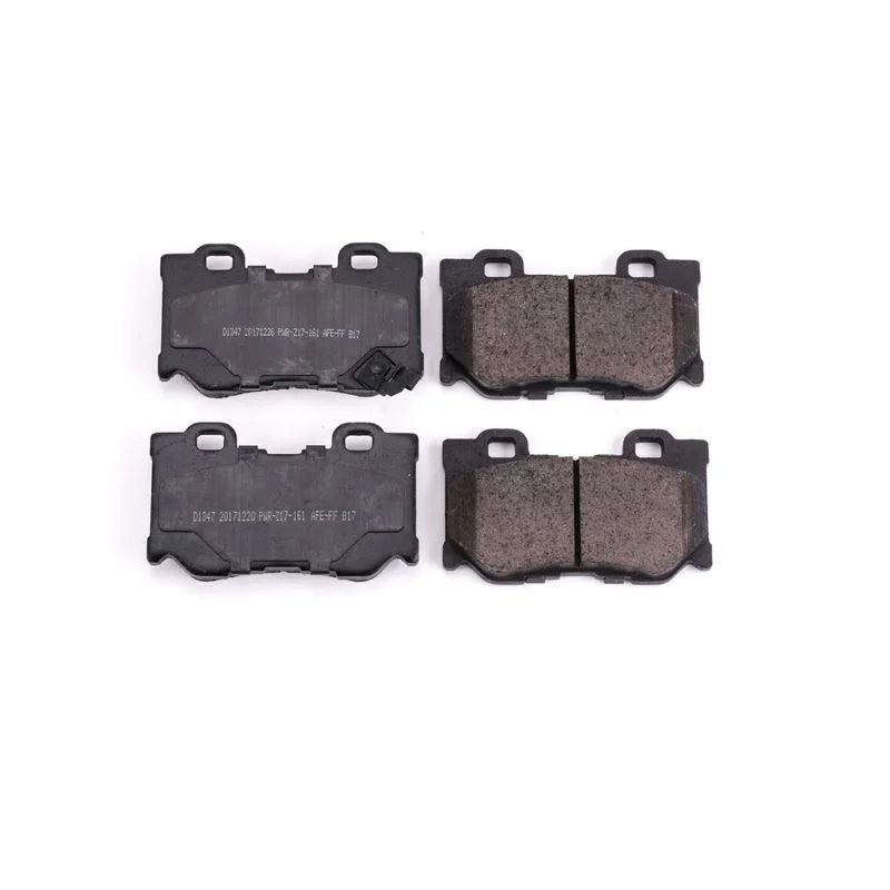PowerStop Rear Z16 Ceramic Brake Pads fits 2009-2013 Infiniti FX50 / 2009-2013 Infiniti G37 / 2011-2013 Infiniti G37 IPL /...