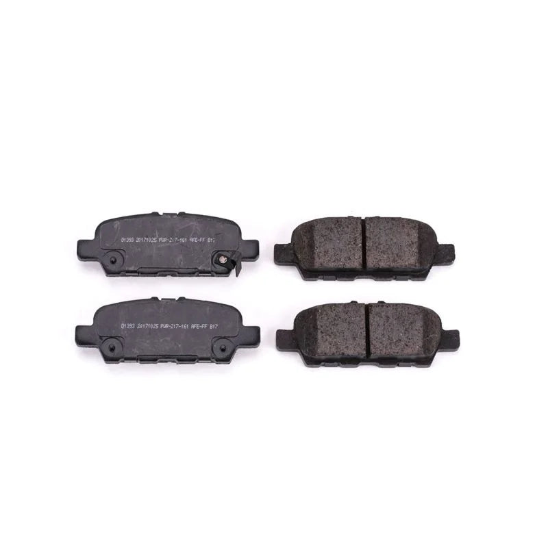 PowerStop Rear Z16 Ceramic Brake Pads fits 2010-2012 Infiniti EX35 / 2011 2012 Infiniti FX35 / 2015 Infiniti Q40 / 2014-20...