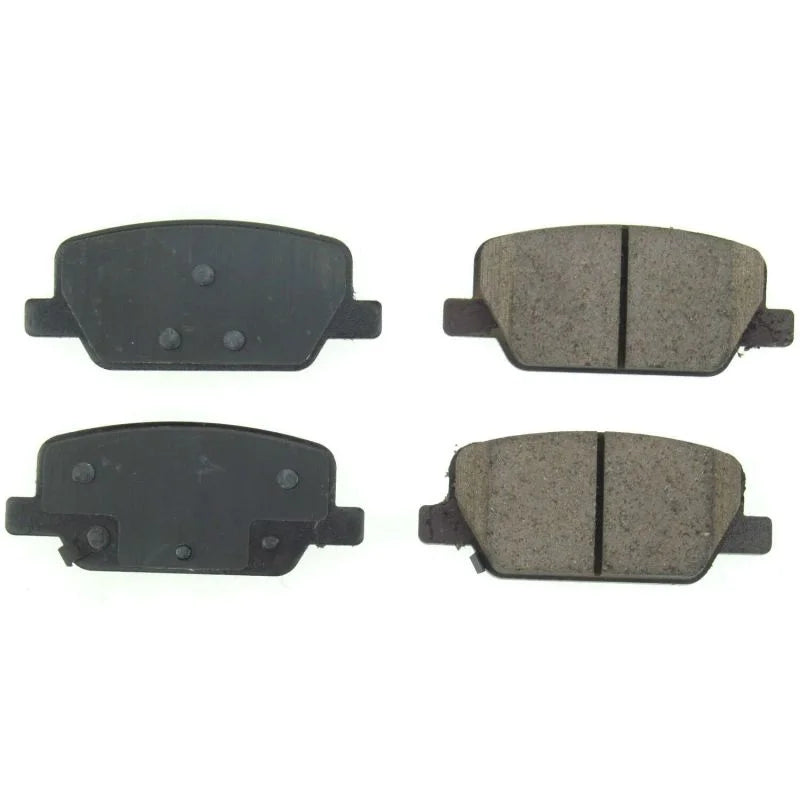 PowerStop Rear Z16 Ceramic Brake Pads fits 2020-2025 Hyundai Palisade / 2019 2020 Hyundai Santa Fe / 2020-2024 Kia Telluride