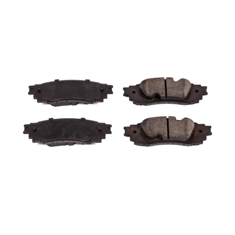 PowerStop Rear Z16 Ceramic Brake Pads fits 2021-2025 Lexus ES250 / 2019-2025 Lexus ES300H / 2019-2025 Lexus ES350 / 2016-2...