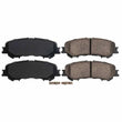 Load image into Gallery viewer, PowerStop Rear Z16 EVO Ceramic Brake Pads fits 2021-2024 Nissan Titan - Main Product View