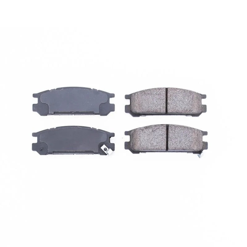 PowerStop Rear Z16 Evolution Ceramic Brake Pads fits 1993-1996 1998-1999 Subaru Impreza / 1990-1999 Subaru Legacy / 1992-1...