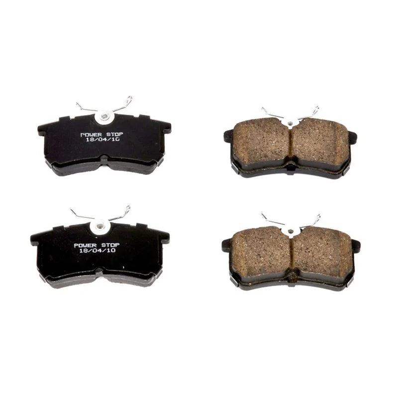 PowerStop Rear Z16 Evolution Ceramic Brake Pads fits 2001-2007 2014-2019 Ford Fiesta / Focus - Main Product View