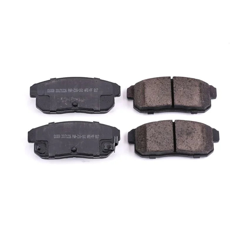 PowerStop Rear Z16 Evolution Ceramic Brake Pads fits 2004-2011 Mazda Rx-8 - Main Product View