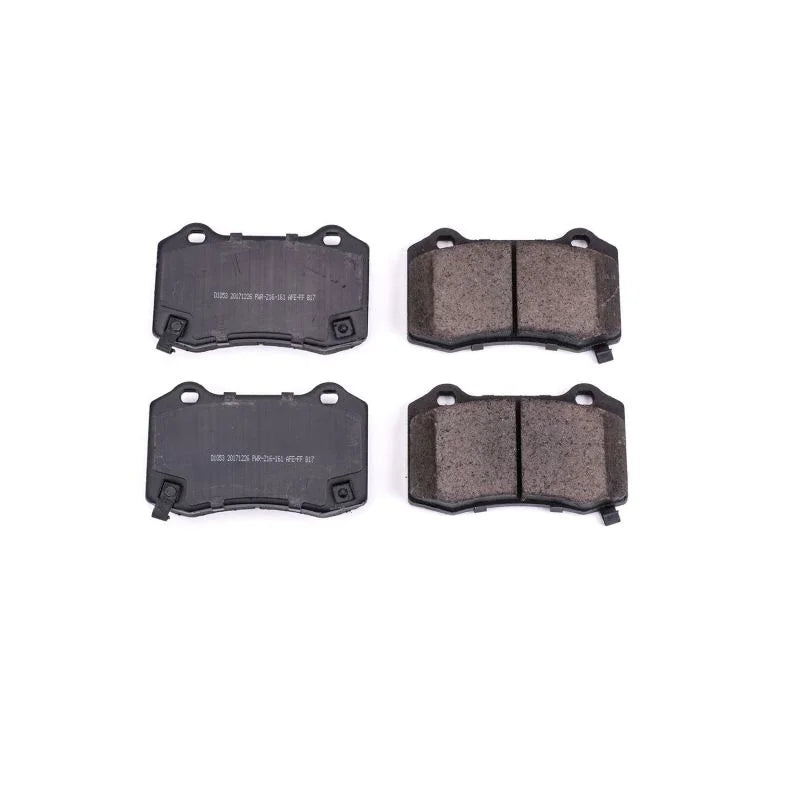 PowerStop Rear Z16 Evolution Ceramic Brake Pads fits 2004-2023 Cadillac / Chevrolet / Chrysler - Main Product View
