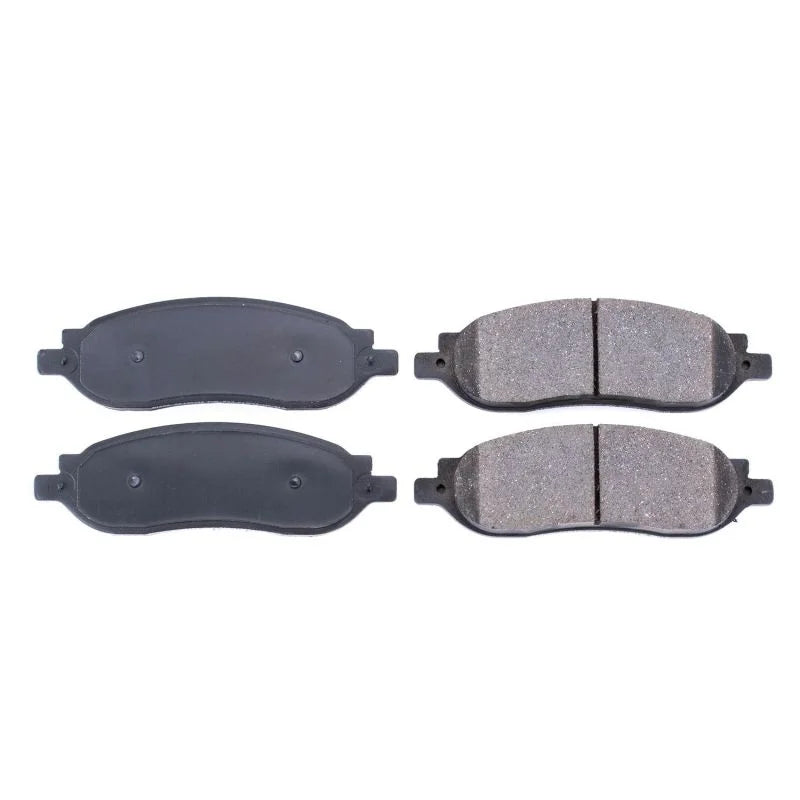 PowerStop Rear Z16 Evolution Ceramic Brake Pads fits 2005-2007 Ford F-250 Super Duty / 2005-2007 Ford F-350 Super Duty - M...
