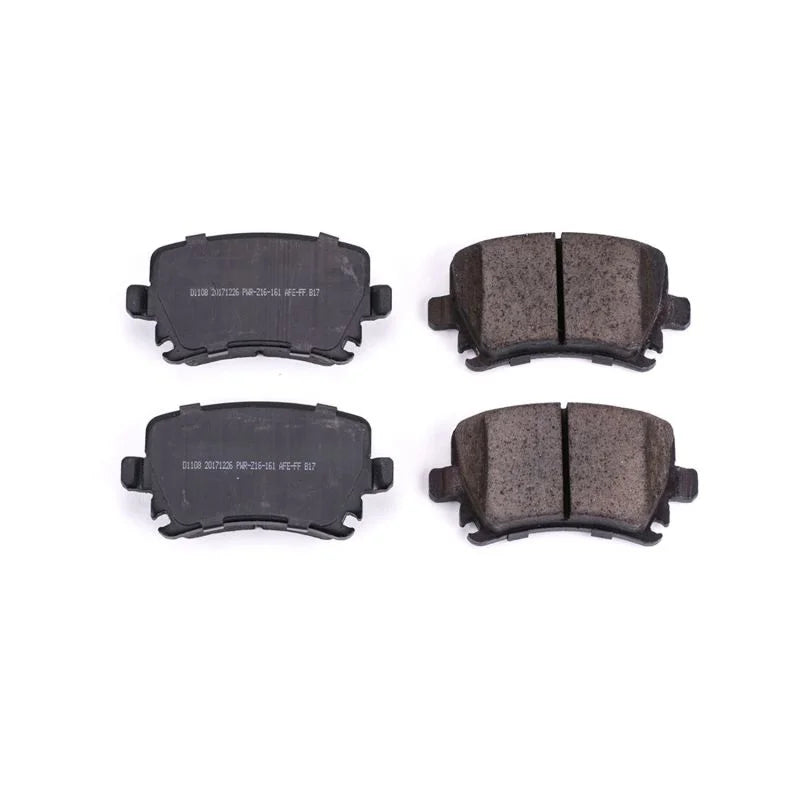 PowerStop Rear Z16 Evolution Ceramic Brake Pads fits 2005-2021 Audi / Volkswagen - Main Product View