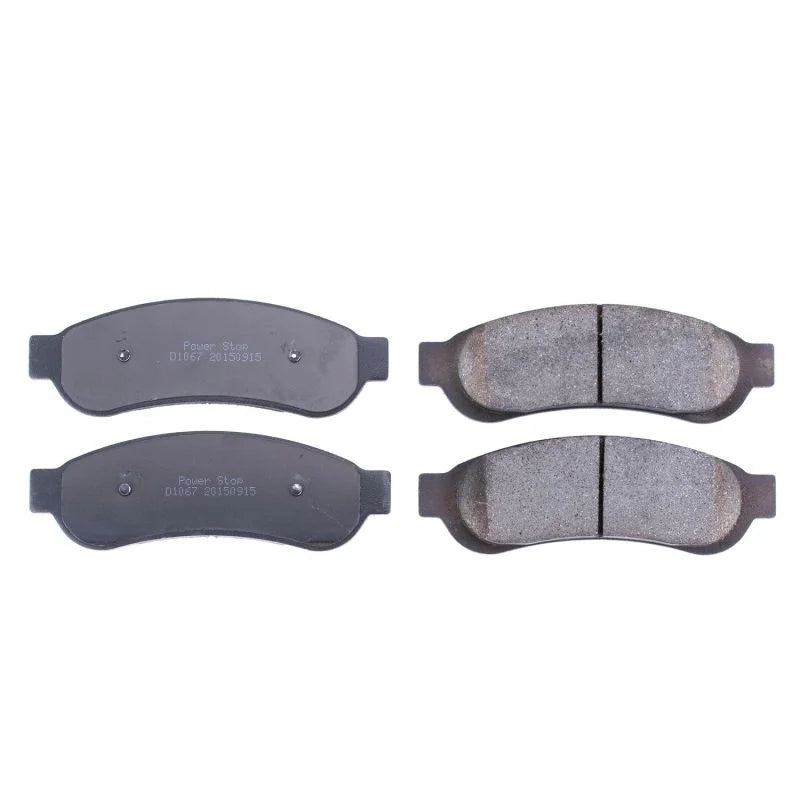 PowerStop Rear Z16 Evolution Ceramic Brake Pads fits 2007-2010 Ford F-250 Super Duty / 2005-2010 Ford F-350 Super Duty - M...