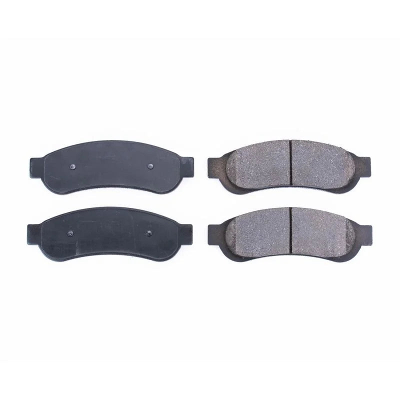 PowerStop Rear Z16 Evolution Ceramic Brake Pads fits 2010-2012 Ford F-250 Super Duty / 2010-2012 Ford F-350 Super Duty - M...
