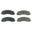 Load image into Gallery viewer, PowerStop Rear Z16 Evolution Ceramic Brake Pads fits 2019-2025 Ram 2500 / 2019-2025 Ram 3500 - Main Product View