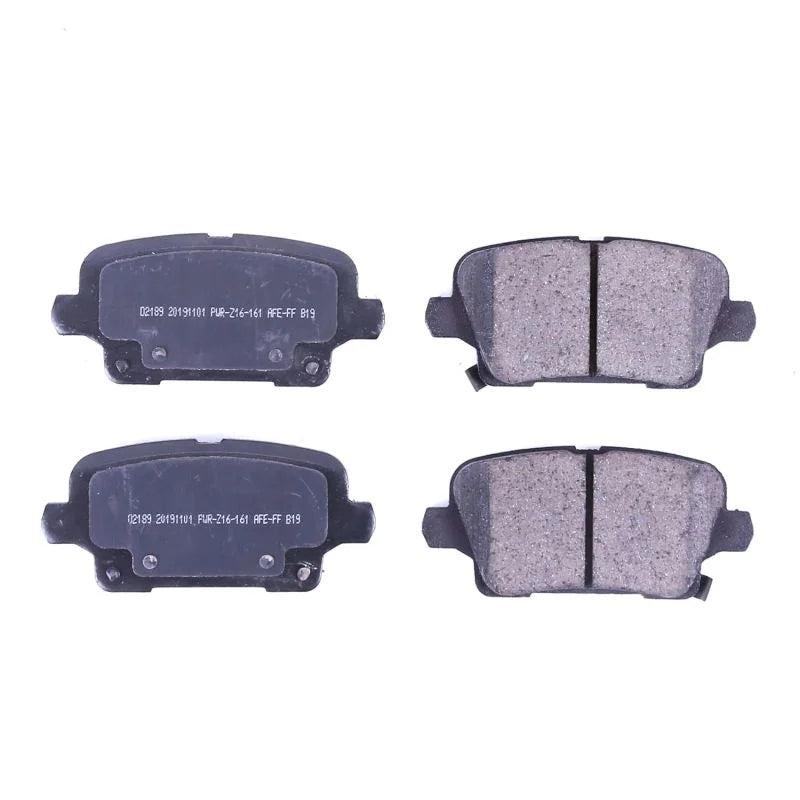 PowerStop Rear Z16 Evolution Ceramic Brake Pads fits 2022 Buick Envision Avenir / Buick Regal / 2019-2020 Buick Regal Spor...
