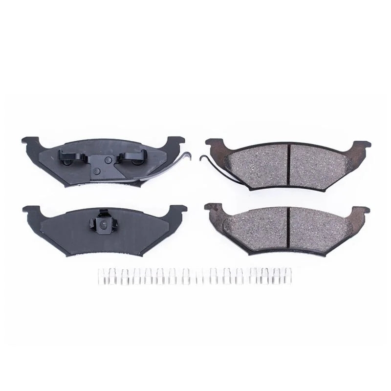 PowerStop Rear Z17 Ceramic Brake Pads w/Hardware fits 1992-1995 Ford Crown Victoria / 1991-1995 Lincoln Town Car / 1992-19...