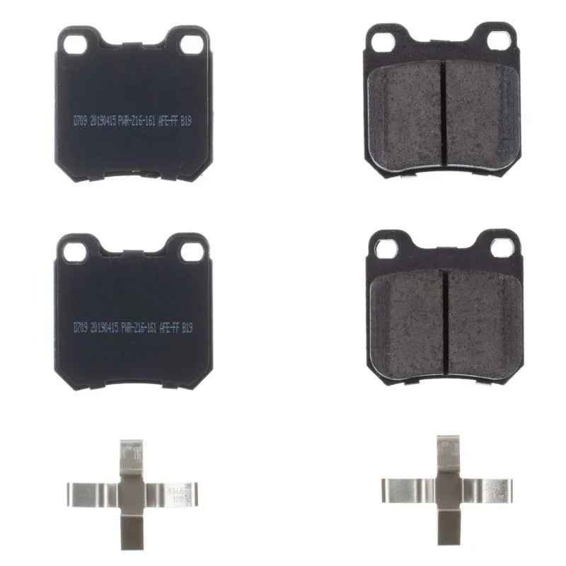 PowerStop Rear Z17 Ceramic Brake Pads w/Hardware fits 1997-2001 Cadillac Catera / 1999-2001 Cadillac Catera SPORT / 1999-2...