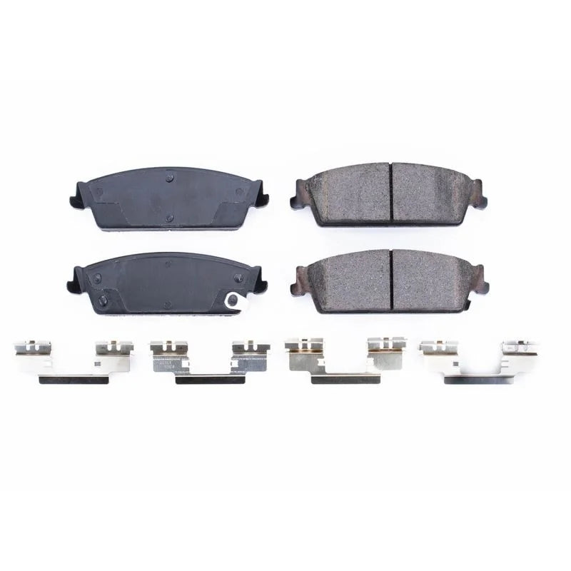 PowerStop Rear Z17 Ceramic Brake Pads w/Hardware fits 1999 2000 Cadillac Escalade / 2009-2013 Cadillac Escalade Hybrid / 2...