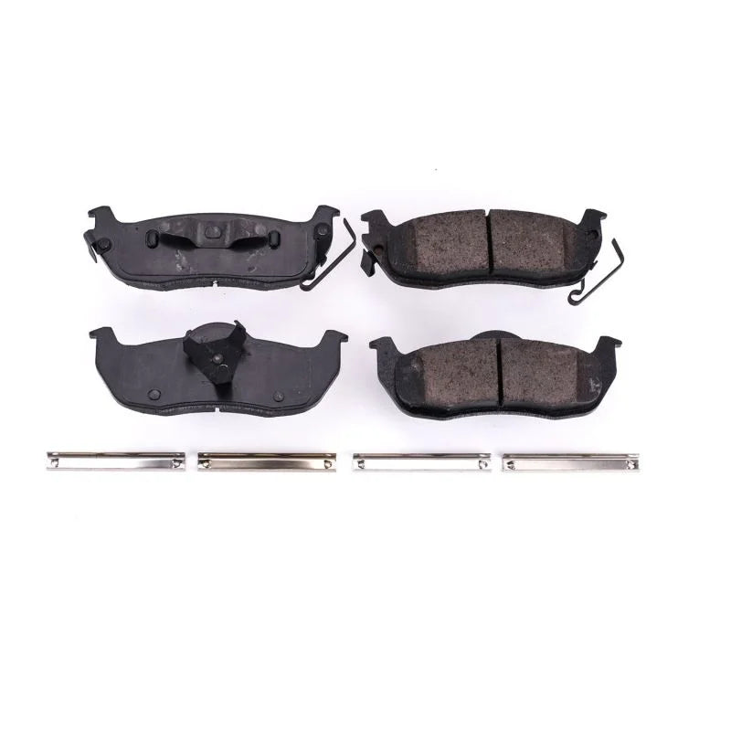 PowerStop Rear Z17 Ceramic Brake Pads w/Hardware fits 2004-2010 Infiniti QX56 / 2005-2009 Nissan Armada LE / 2010-2015 Nis...