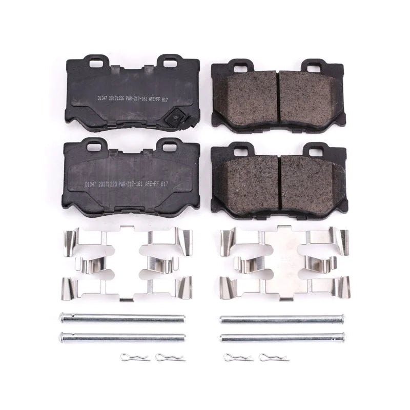 PowerStop Rear Z17 Ceramic Brake Pads w/Hardware fits 2009-2013 Infiniti FX50 / 2009-2013 Infiniti G37 / 2011-2013 Infinit...