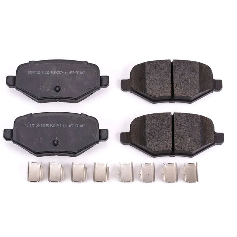 PowerStop Rear Z17 Ceramic Brake Pads w/Hardware fits 2011-2013 Ford Edge / 2011-2019 Ford Explorer / 2013-2019 Ford Explo...