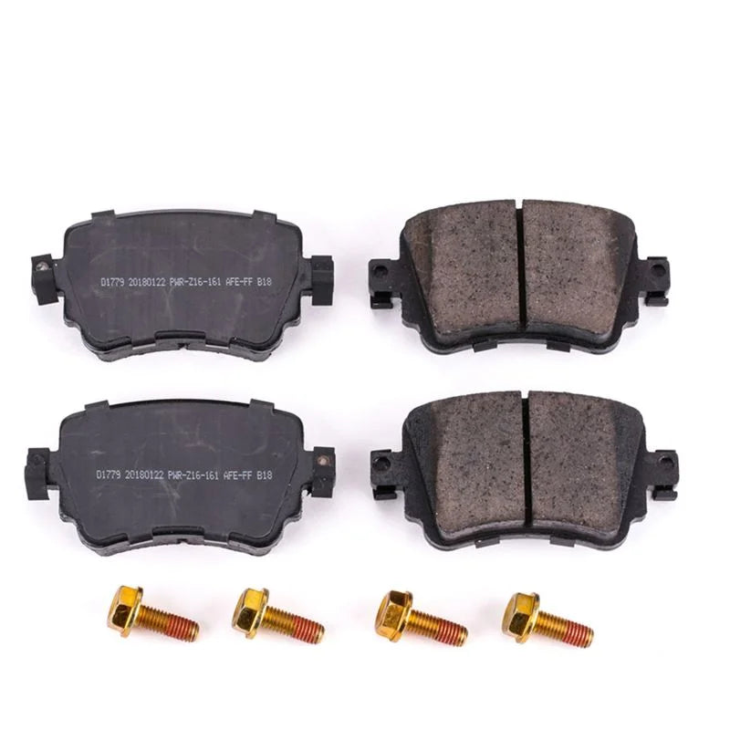 PowerStop Rear Z17 Ceramic Brake Pads w/Hardware fits 2016-2018 Audi Q3 / 2016-2018 Audi Q3 Quattro / 2015-2018 Volkswagen...