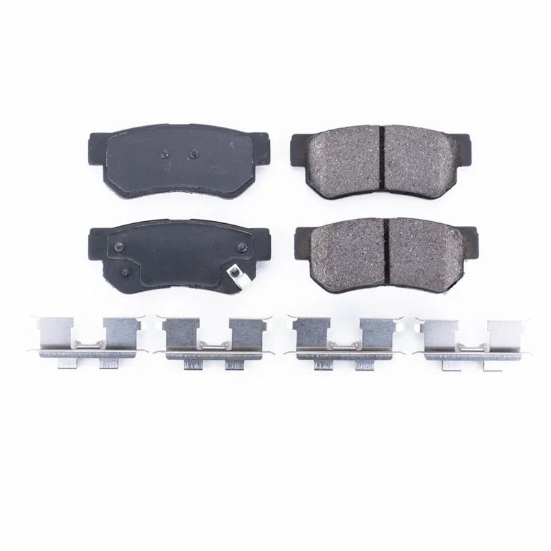 PowerStop Rear Z17 Ceramic Brake Pads w/Hardware fits Hyundai Azera / 2007-2009 Hyundai Azera Gls / 2006-2009 Hyundai Azer...