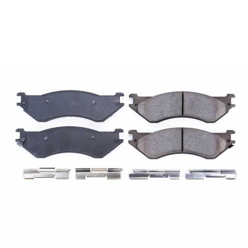 PowerStop Rear Z17 Ceramic Brake Pads w/Hardware fits Ram / 2001-2008 Ram 2500 / 2006-2008 Ram 2500 Power / 2001-2008 Ram ...