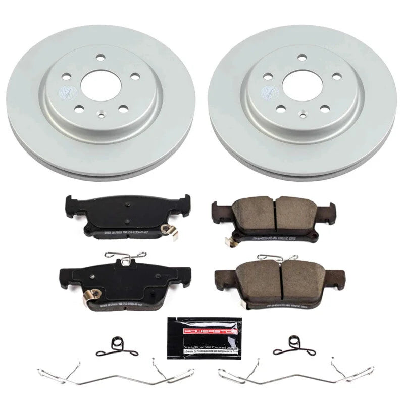 PowerStop Rear Z17 Coated Brake Kit fits 2019-2020 Buick Envision