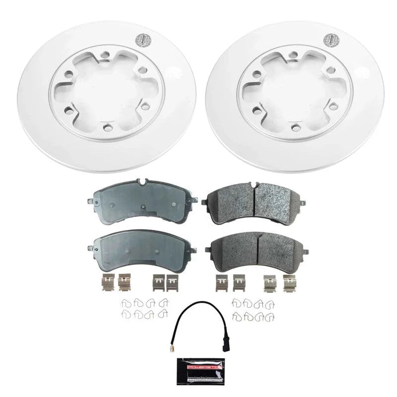 PowerStop Rear Z17 Coated Brake Kit fits 2020 Ford Transit-150 / 2020 Ford Transit-250 / 2020 Ford Transit-350