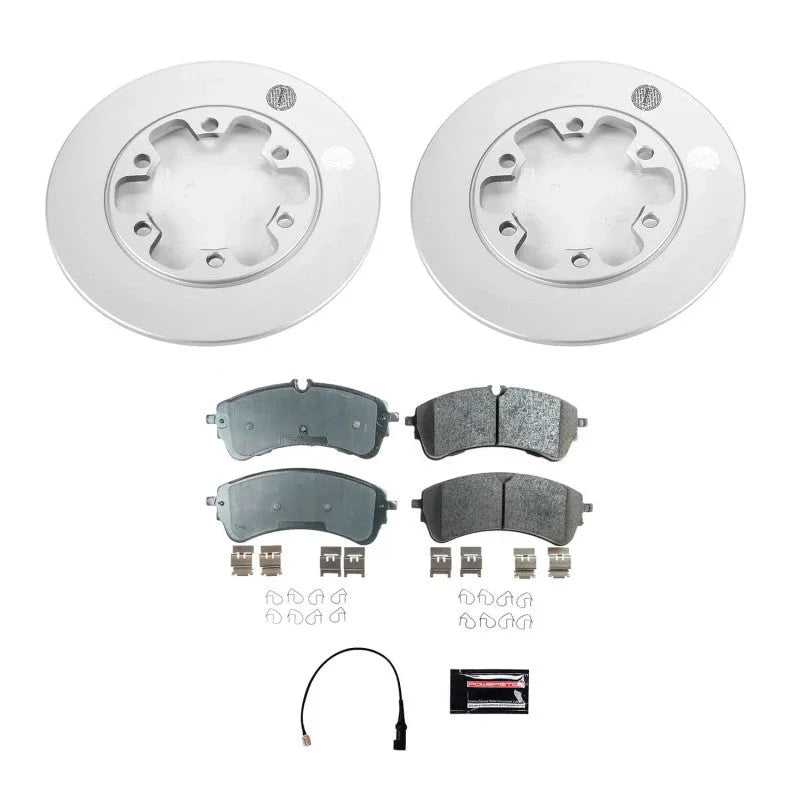 PowerStop Rear Z17 Coated Brake Kit fits 2021-2024 Ford Transit-150 / 2021-2024 Ford Transit-250 / 2021-2024 Ford Transit-...