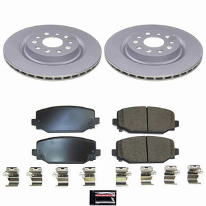 PowerStop Rear Z17 Coated Brake Kit fits 2022-2024 Jeep Grand Cherokee / 2021-2024 Jeep Grand Cherokee L