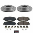 Load image into Gallery viewer, PowerStop Rear Z17 Coated Brake Kit fits 2023-2024 Toyota Sequoia / 2024 Toyota Tacoma / 2022-2024 Toyota Tundra