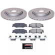 Load image into Gallery viewer, PowerStop Rear Z17 Coated Brake Kit fits Cadillac XLR / 2006-2009 Cadillac XLR V / 2005-2013 Chevrolet Corvette