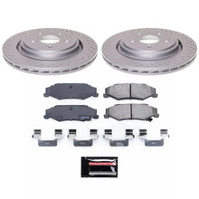 Load image into Gallery viewer, PowerStop Rear Z17 Coated Brake Kit fits Cadillac XLR / 2006-2009 Cadillac XLR V / 2005-2013 Chevrolet Corvette