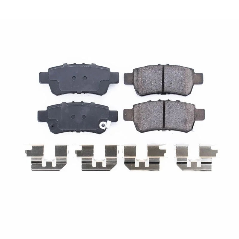 PowerStop Rear Z17 Evolution Ceramic Brake Pads w/Hardware fits 2005-2010 Honda Odyssey EX / Honda Odyssey - Main Product ...