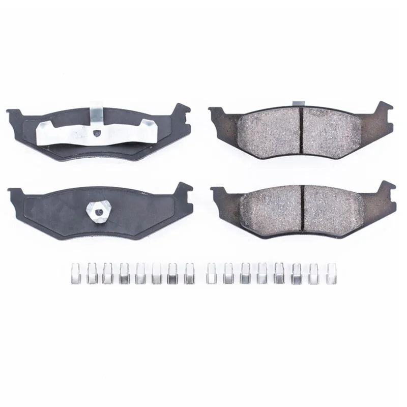 PowerStop Rear Z17 Evolution Ceramic Brake Pads w/Hardware fits 1987-2010 Chrysler / Dodge / Eagle - Main Product View