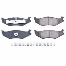 Load image into Gallery viewer, PowerStop Rear Z17 Evolution Ceramic Brake Pads w/Hardware fits 1987-2010 Chrysler / Dodge / Eagle - Main Product View
