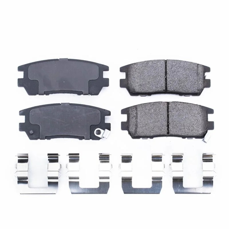 PowerStop Rear Z17 Evolution Ceramic Brake Pads w/Hardware fits 1992-2000 Mitsubishi Montero - Main Product View