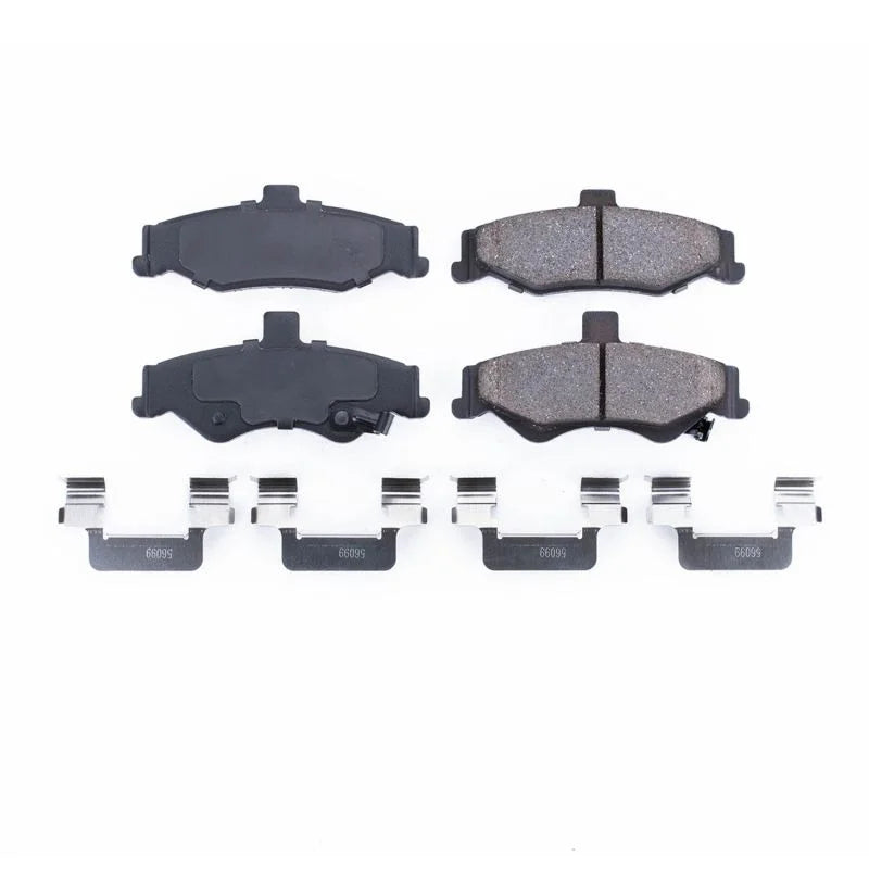 PowerStop Rear Z17 Evolution Ceramic Brake Pads w/Hardware fits 1998-2002 Chevrolet Camaro / 1998-2002 Pontiac Firebird - ...
