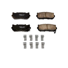 Load image into Gallery viewer, PowerStop Rear Z17 Evolution Ceramic Brake Pads w/Hardware fits 1998-2004 Kia Sephia / Spectra - Main Product View
