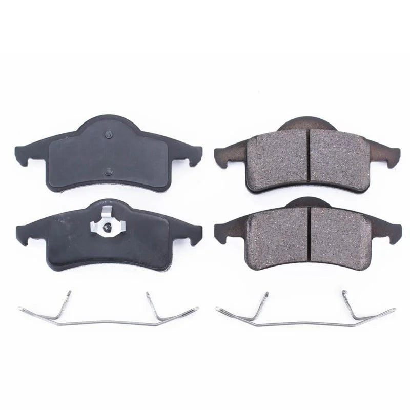 PowerStop Rear Z17 Evolution Ceramic Brake Pads w/Hardware fits 1999-2004 Jeep Grand Cherokee - Main Product View
