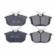 Load image into Gallery viewer, PowerStop Rear Z17 Evolution Ceramic Brake Pads w/Hardware fits 2000-2004 Volvo S40 / V40 - Main Product View