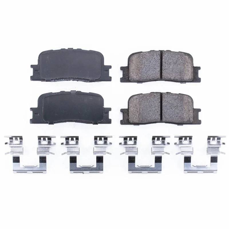 PowerStop Rear Z17 Evolution Ceramic Brake Pads w/Hardware fits 2002-2003 Lexus ES300 / 2004-2006 Lexus ES330 / 2002-2006 ...