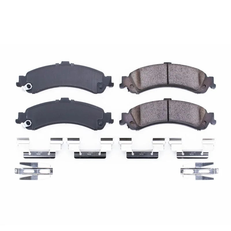 PowerStop Rear Z17 Evolution Ceramic Brake Pads w/Hardware fits 2002-2006 Cadillac Escalade / 2002-2006 Chevrolet Avalanch...