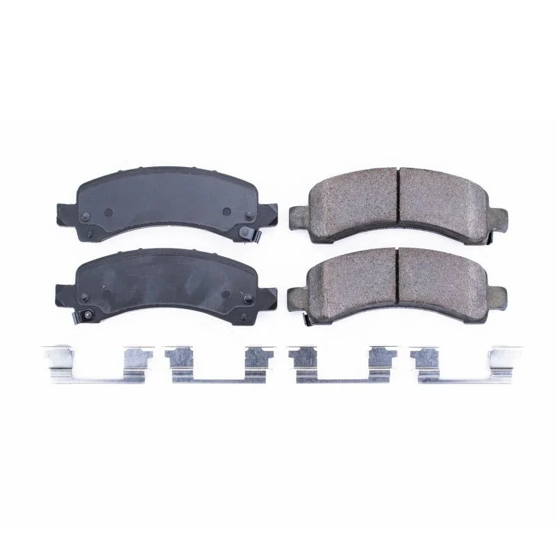 PowerStop Rear Z17 Evolution Ceramic Brake Pads w/Hardware fits 2002-2006 Cadillac Escalade / 2003-2006 Chevrolet Avalanch...