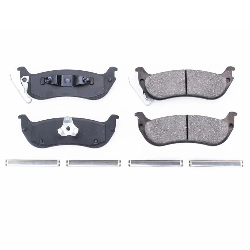 PowerStop Rear Z17 Evolution Ceramic Brake Pads w/Hardware fits 2004-2008 Chrysler Pacifica - Main Product View