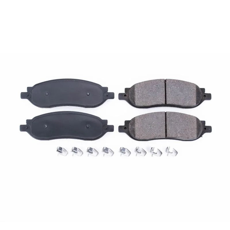 PowerStop Rear Z17 Evolution Ceramic Brake Pads w/Hardware fits 2005-2007 Ford F-250 Super Duty / 2005-2007 Ford F-350 Sup...
