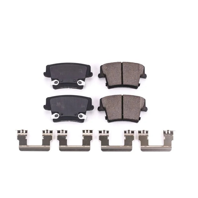 PowerStop Rear Z17 Evolution Ceramic Brake Pads w/Hardware fits 2005-2014 Dodge Charger / Magnum - Main Product View
