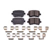 Load image into Gallery viewer, PowerStop Rear Z17 Evolution Ceramic Brake Pads w/Hardware fits 2005-2021 Audi / Volkswagen - Main Product View