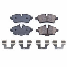 Load image into Gallery viewer, PowerStop Rear Z17 Evolution Ceramic Brake Pads w/Hardware fits 2007-2015 Mini Cooper - Main Product View
